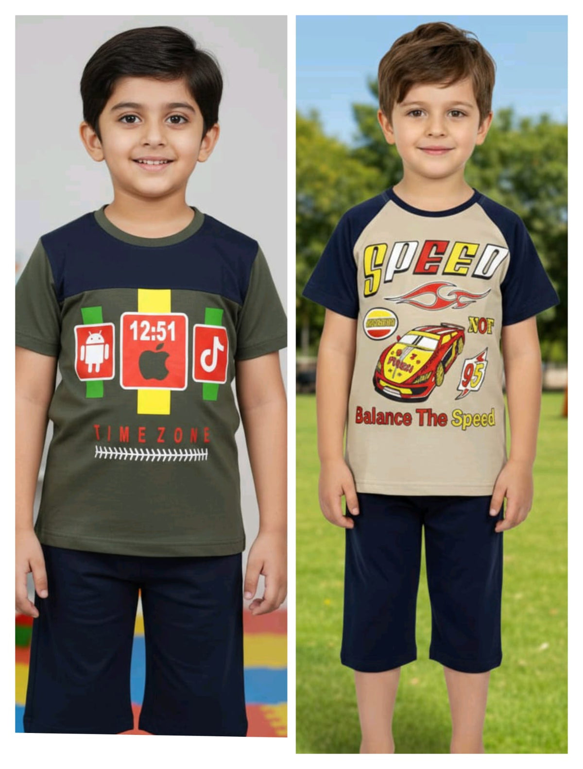 Agile Trendy Kids Top & Bottom Set