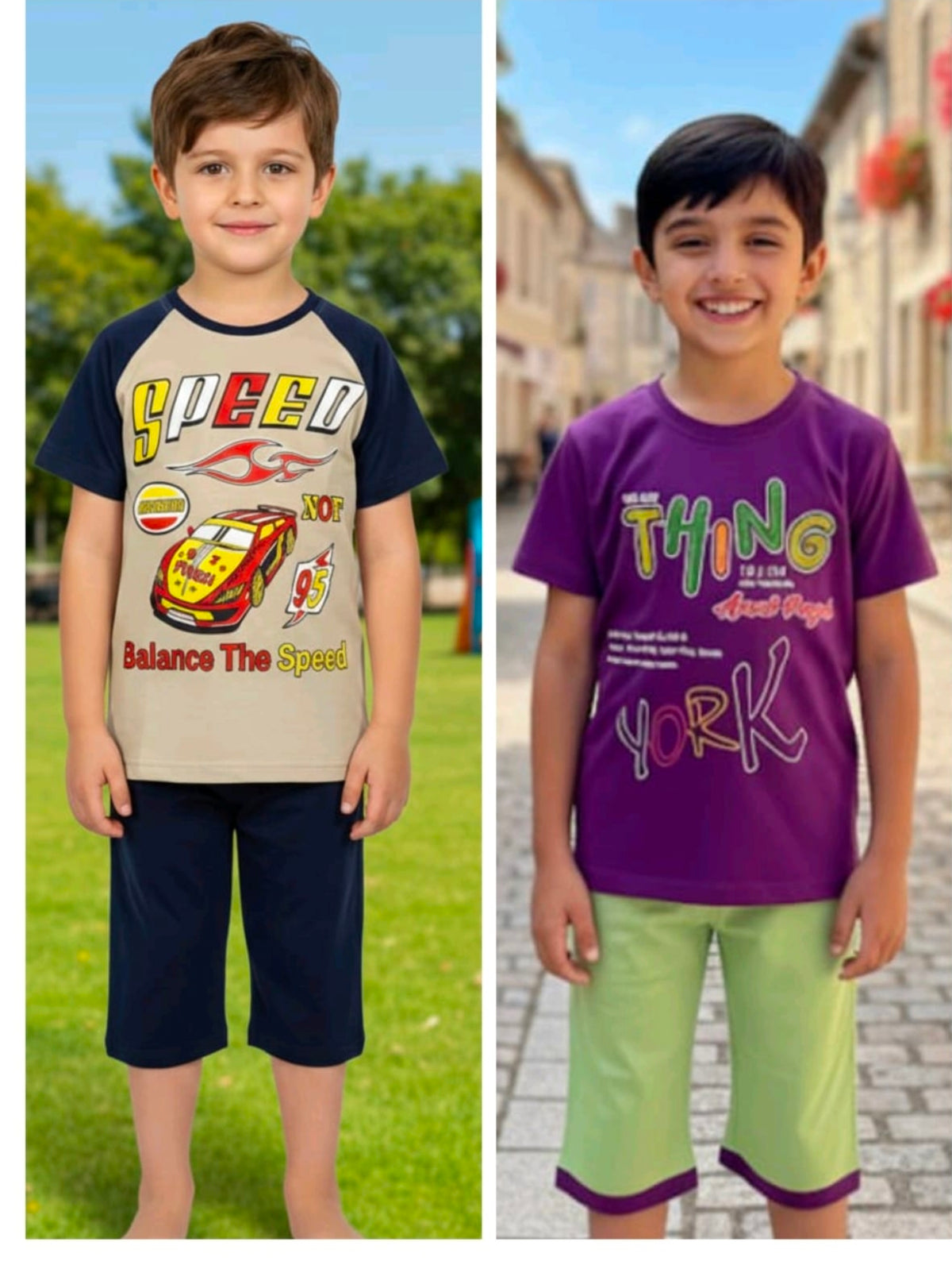 Modern Stylus Kids Top & Bottom Set