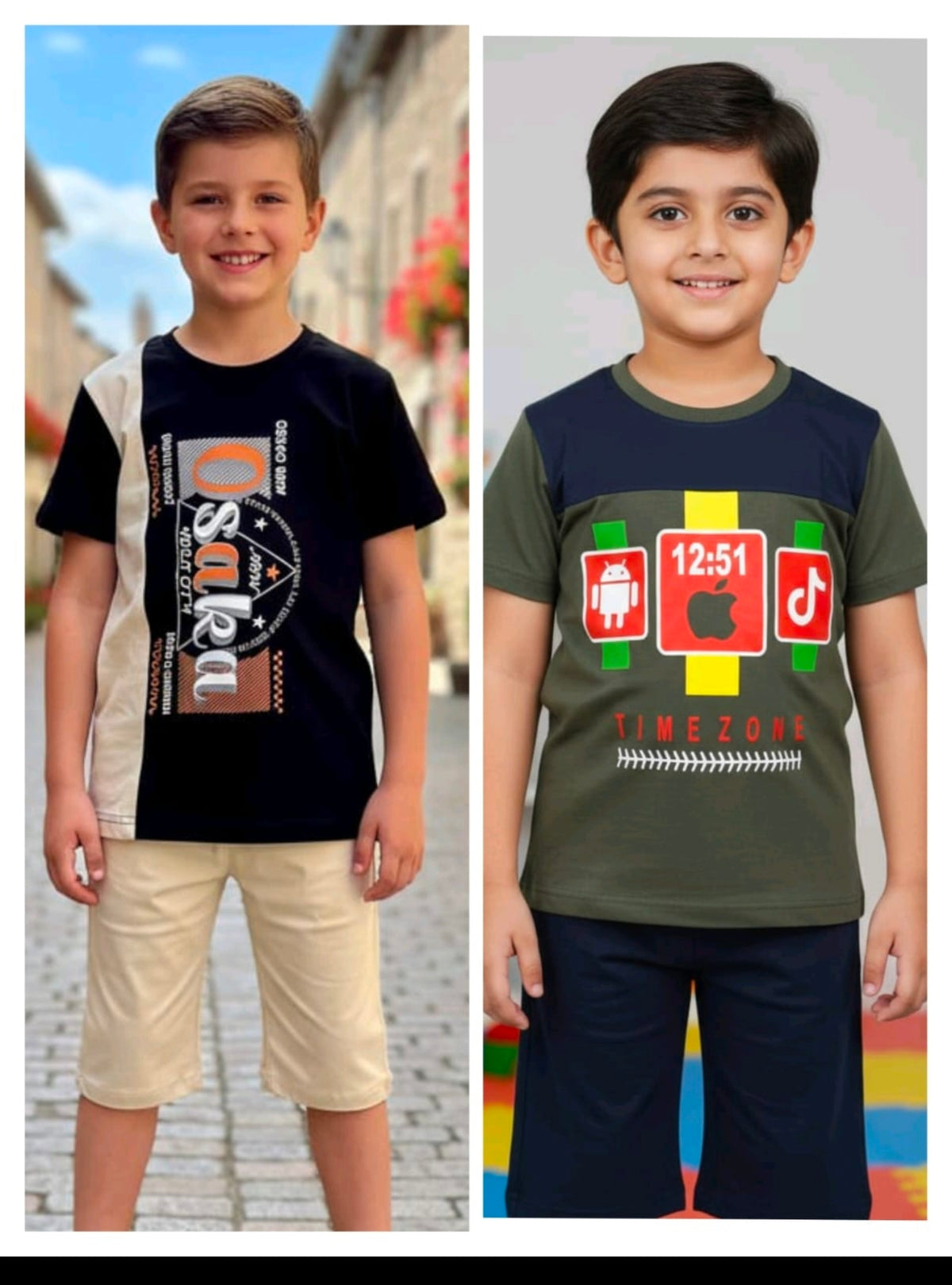 Modern classy Kids Top & Bottom Set